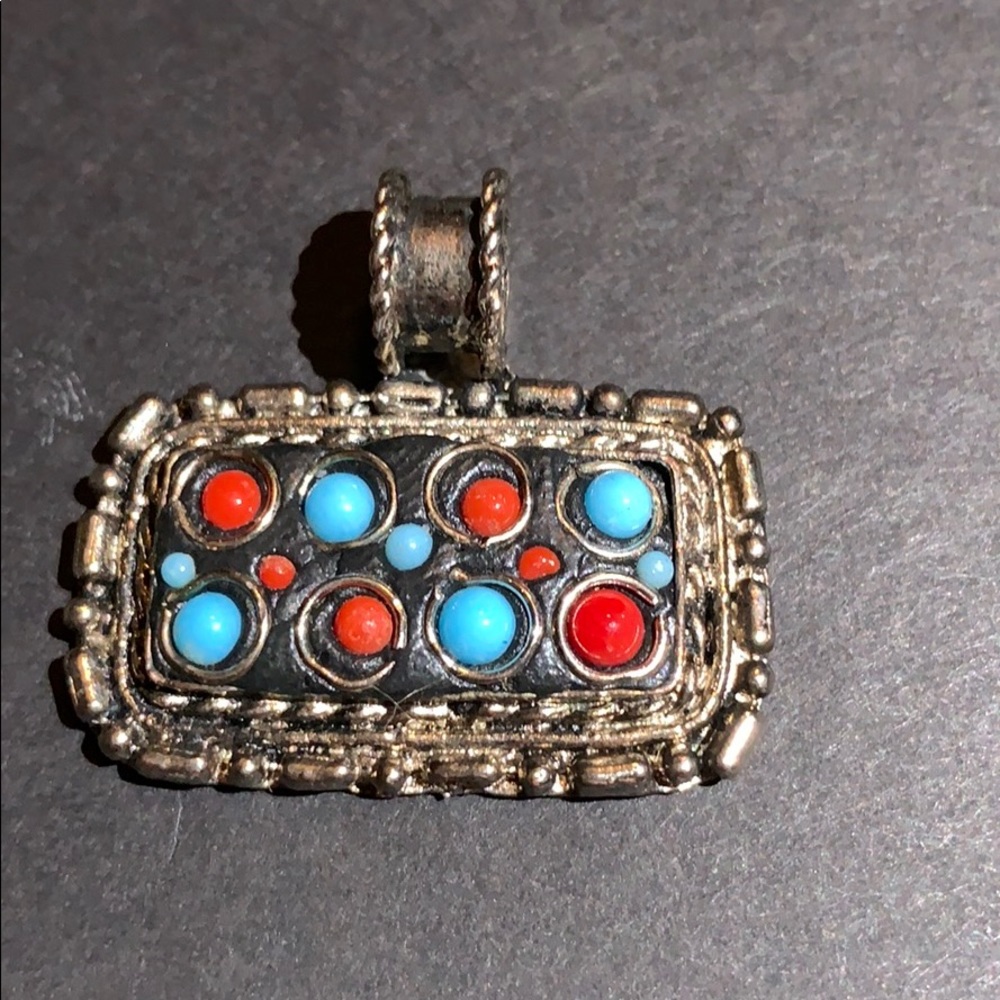 Multicolor Stone Pendant